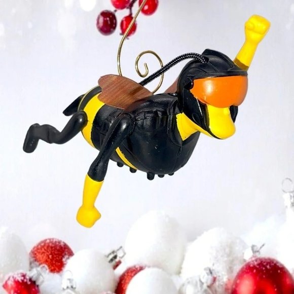Dreamworks Bee‎ Movie Pollen Jock Action Figure Christmas Tree Ornament - Picture 1 of 3